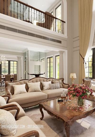  Thiết kế nội thất chung cư gỗ óc chó cao cấp